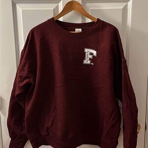 Fordham University Maroon Crewneck Sweater